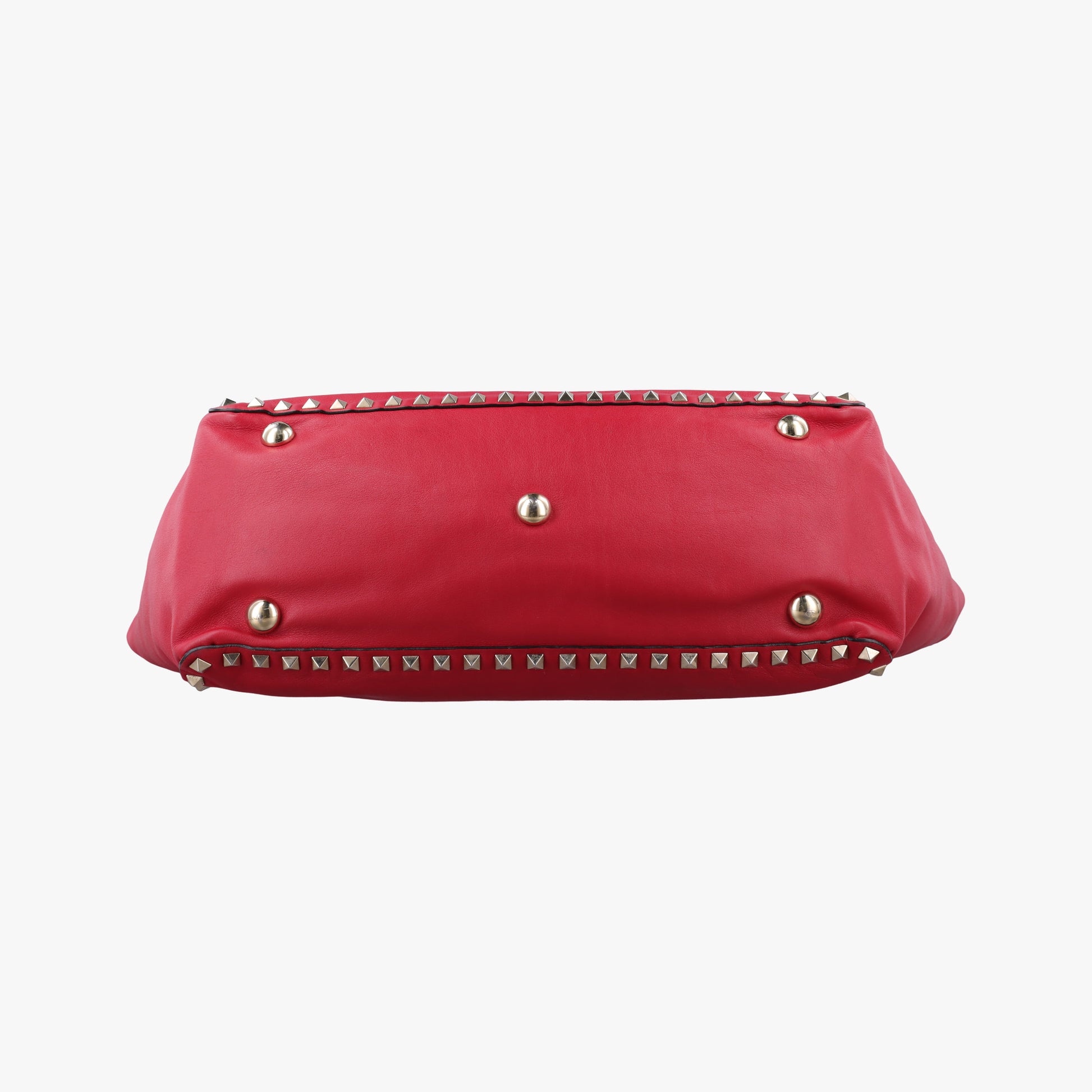 Rockstud Red Leather Lot number unknownロックスタッズ レッド レザー 製番不明