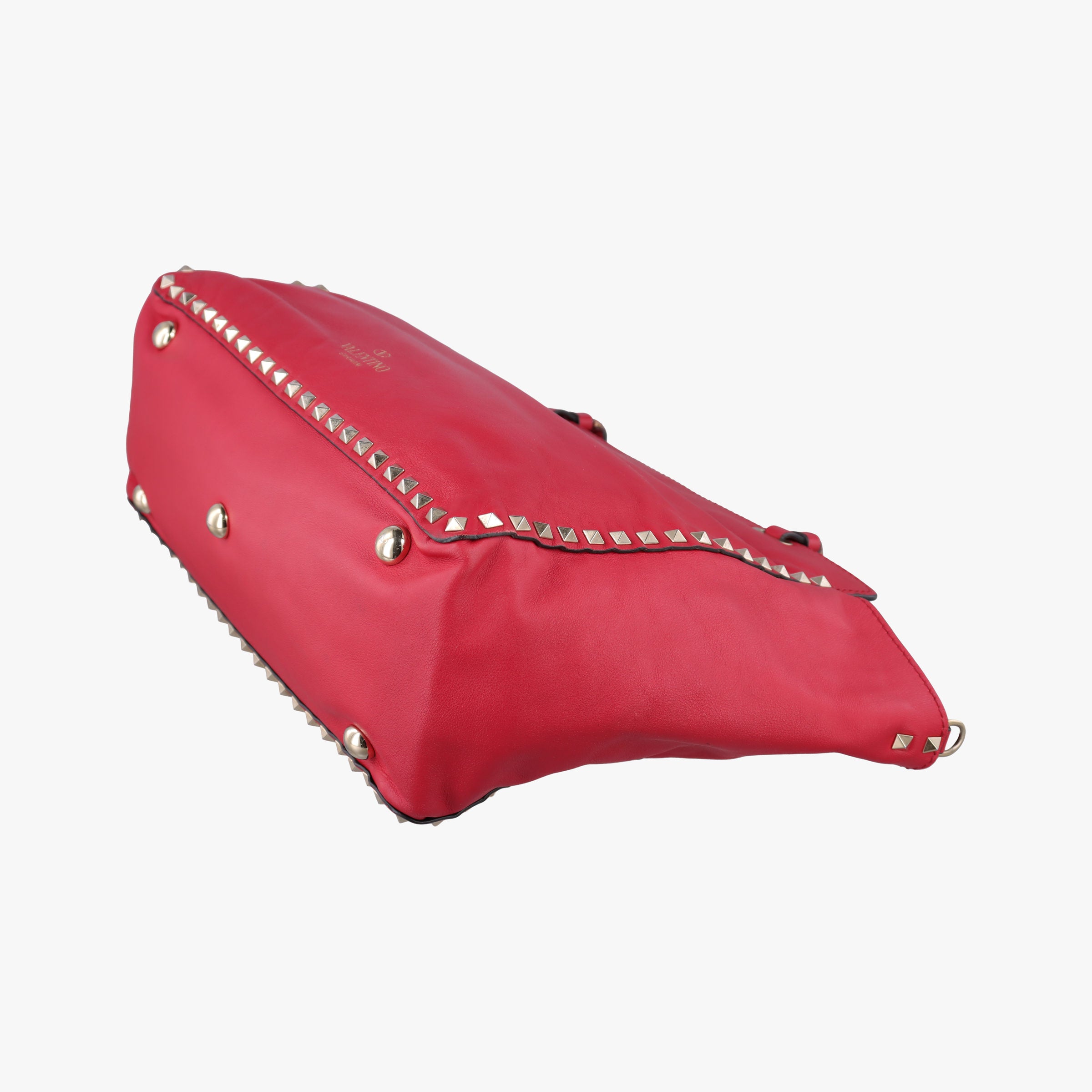 Rockstud Red Leather Lot number unknownロックスタッズ レッド レザー 製番不明