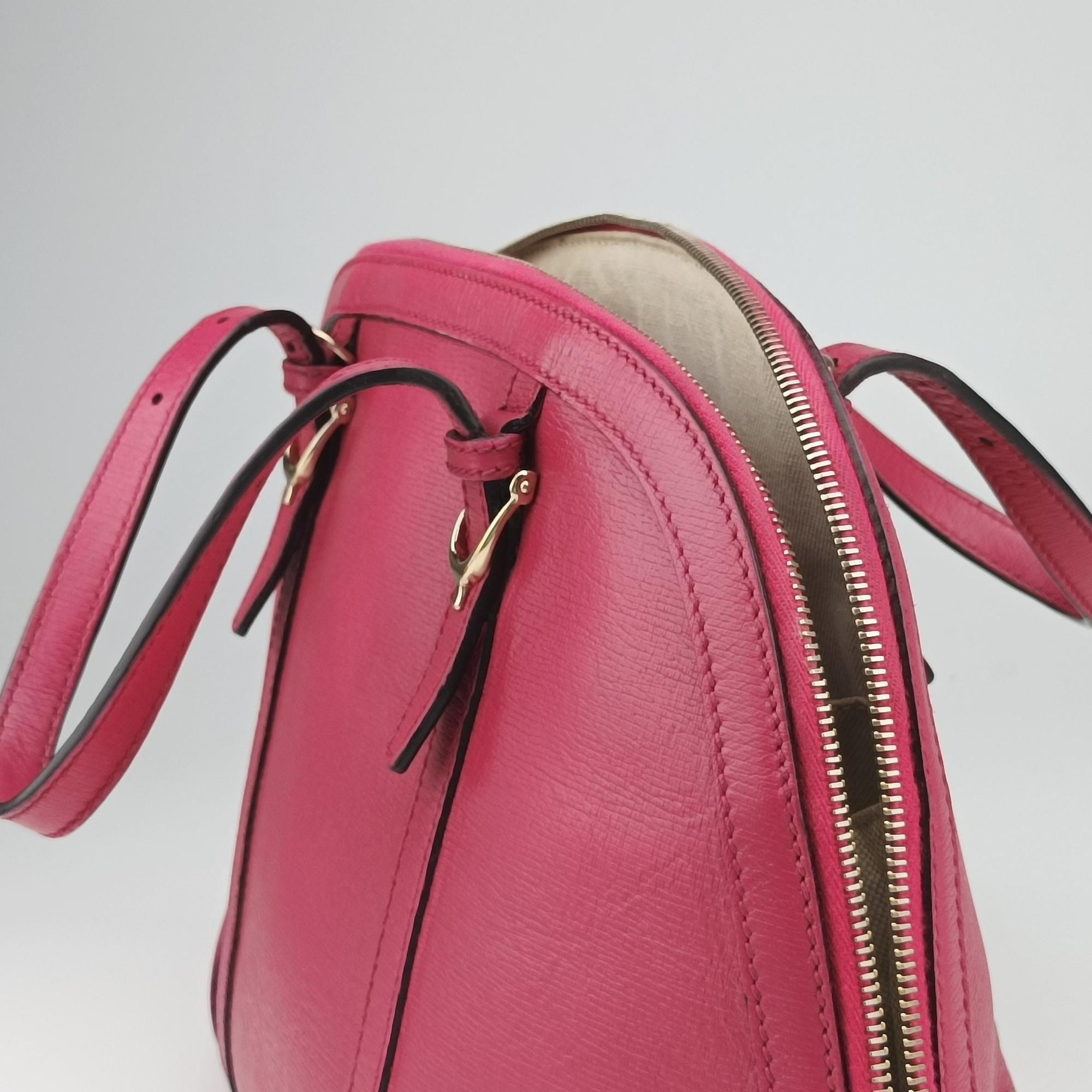 Microguccissima Rose Leather 309617 E014148173マイクログッチシマ ローズ レッド レザー 309617 E014148173