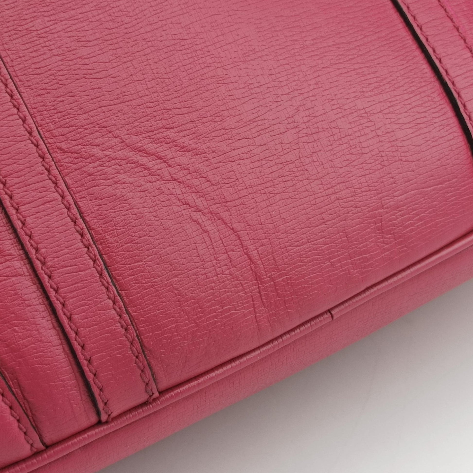 Microguccissima Rose Leather 309617 E014148173マイクログッチシマ ローズ レッド レザー 309617 E014148173
