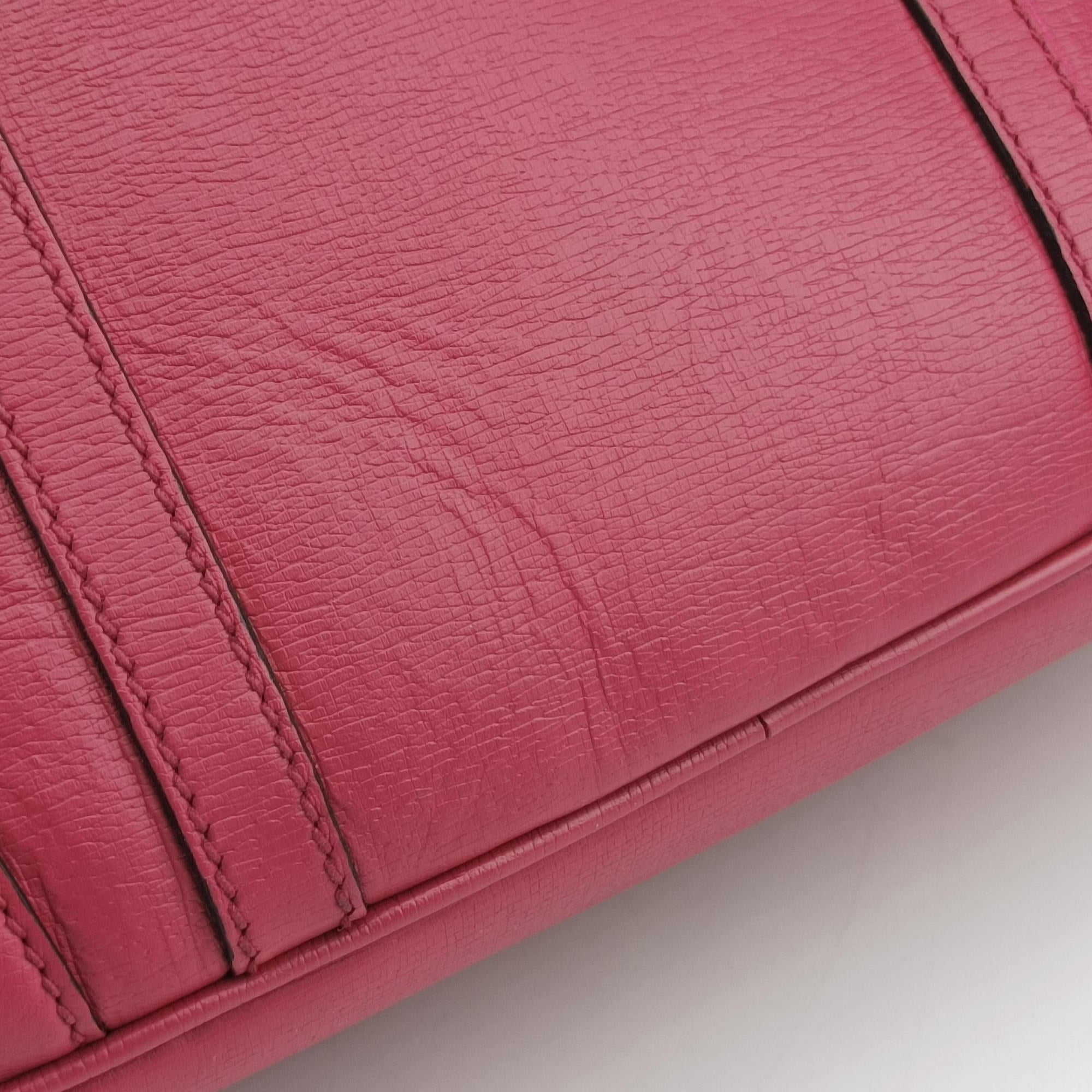 Microguccissima Rose Leather 309617 E014148173マイクログッチシマ ローズ レッド レザー 309617 E014148173