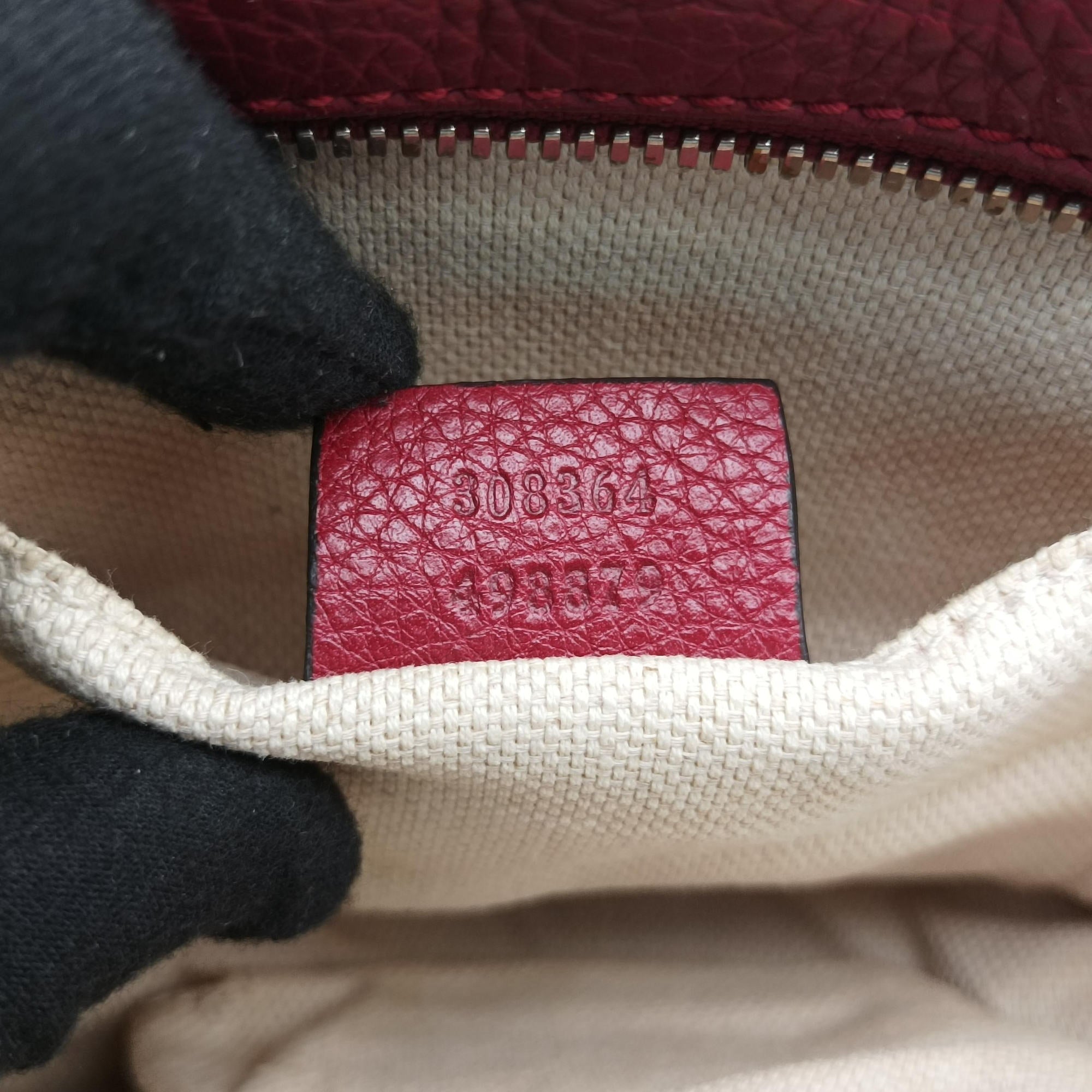 Soho Burgundy Leather 308364 G018649105ソーホー ワインレッド レザー 308364 G018649105