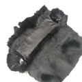 Fur logo flap Black Fur Lot number unknownファー ロゴ フラップ ブラック ファー 製番不明