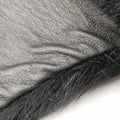 Fur logo flap Black Fur Lot number unknownファー ロゴ フラップ ブラック ファー 製番不明