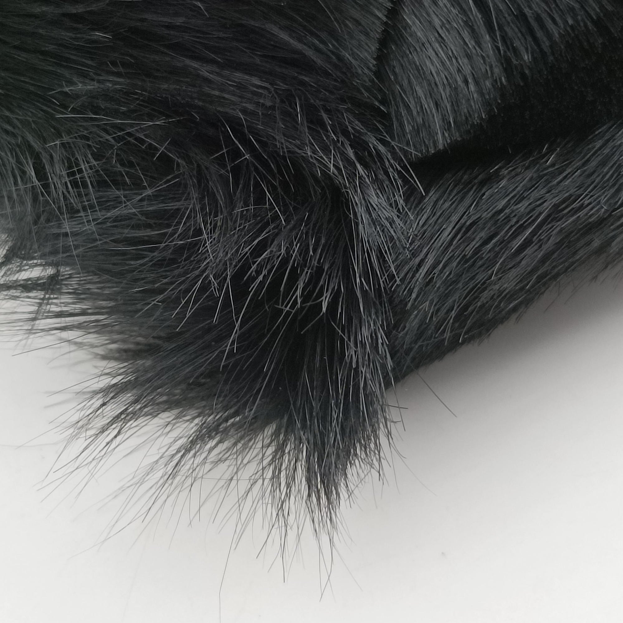 Fur logo flap Black Fur Lot number unknownファー ロゴ フラップ ブラック ファー 製番不明