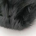 Fur logo flap Black Fur Lot number unknownファー ロゴ フラップ ブラック ファー 製番不明