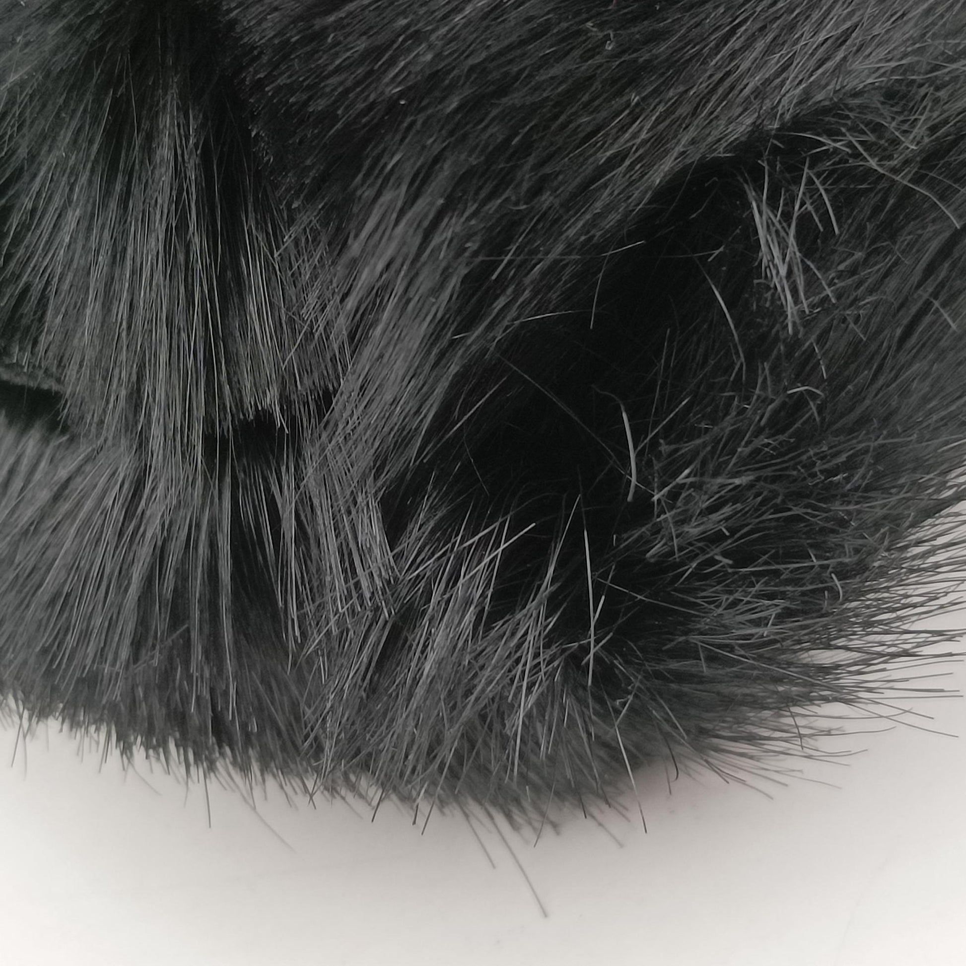 Fur logo flap Black Fur Lot number unknownファー ロゴ フラップ ブラック ファー 製番不明