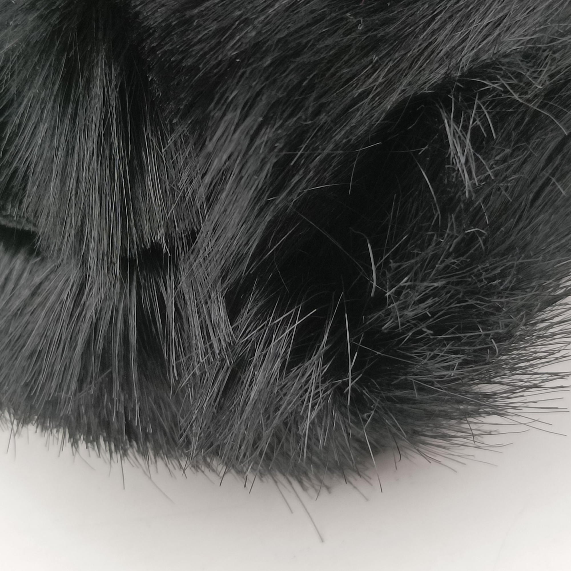 Fur logo flap Black Fur Lot number unknownファー ロゴ フラップ ブラック ファー 製番不明