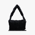 Fur logo flap Black Fur Lot number unknownファー ロゴ フラップ ブラック ファー 製番不明