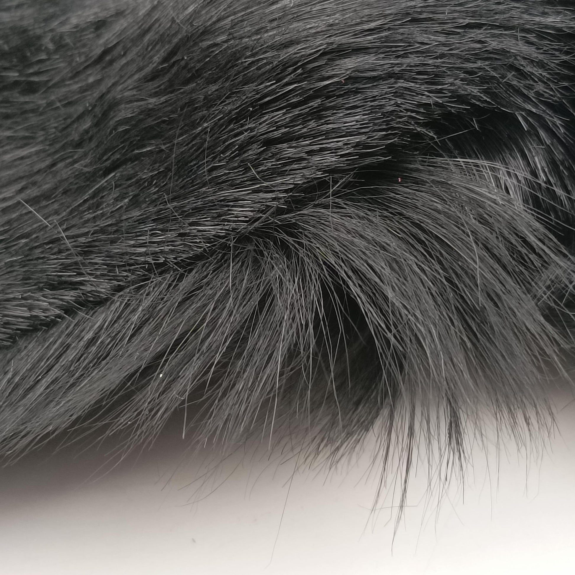 Fur logo flap Black Fur Lot number unknownファー ロゴ フラップ ブラック ファー 製番不明