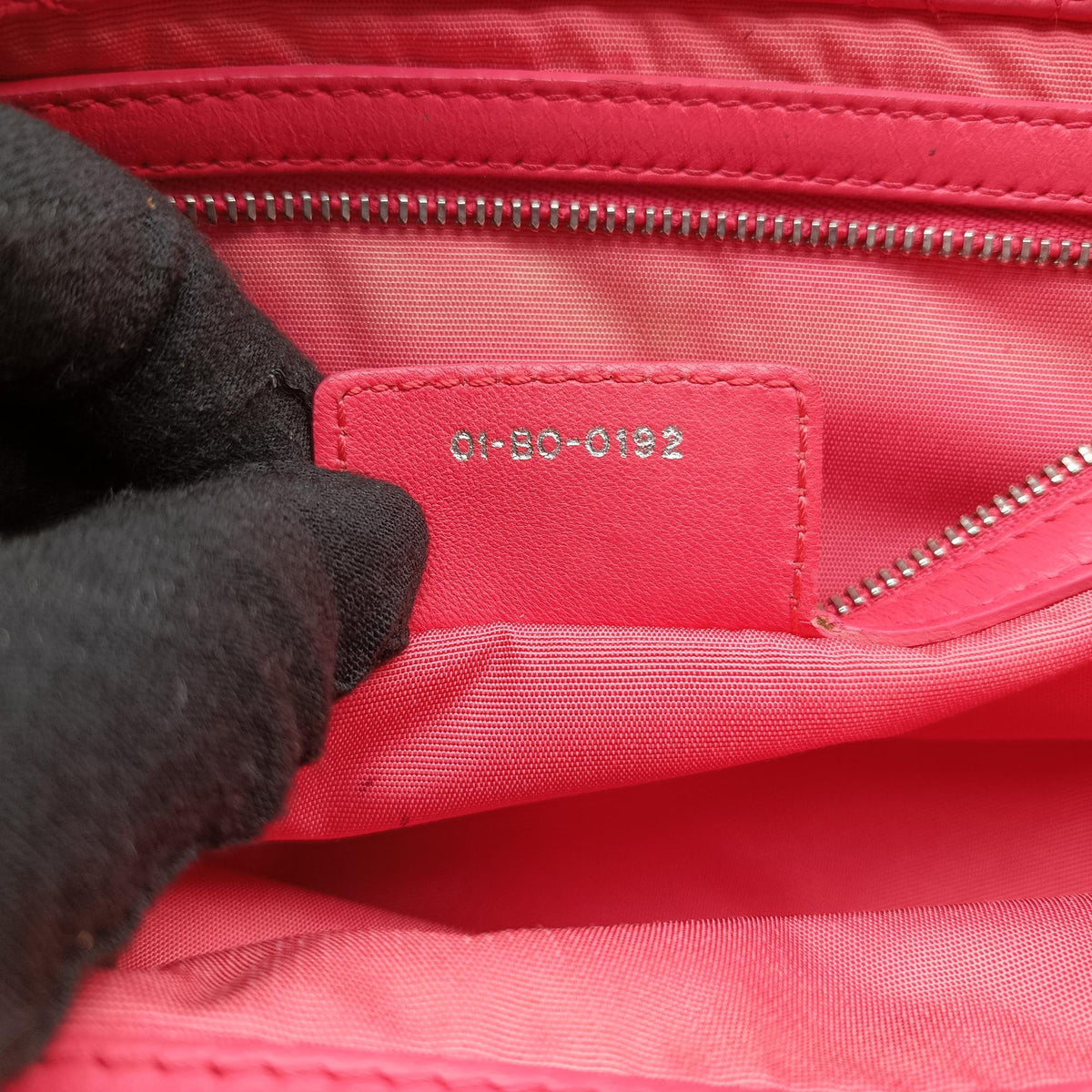 Pre-owned Christian Dior Cannage Dior Soft Shopping Pink lambskin  handbag | stylenewstar