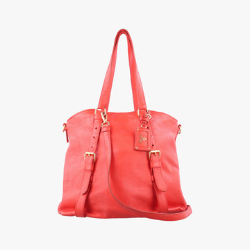 Turquoise New Look Panier Red Leather 117ターコイズ ニュールック パニエ レッド レザー 117