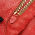 Turquoise New Look Panier Red Leather 117ターコイズ ニュールック パニエ レッド レザー 117