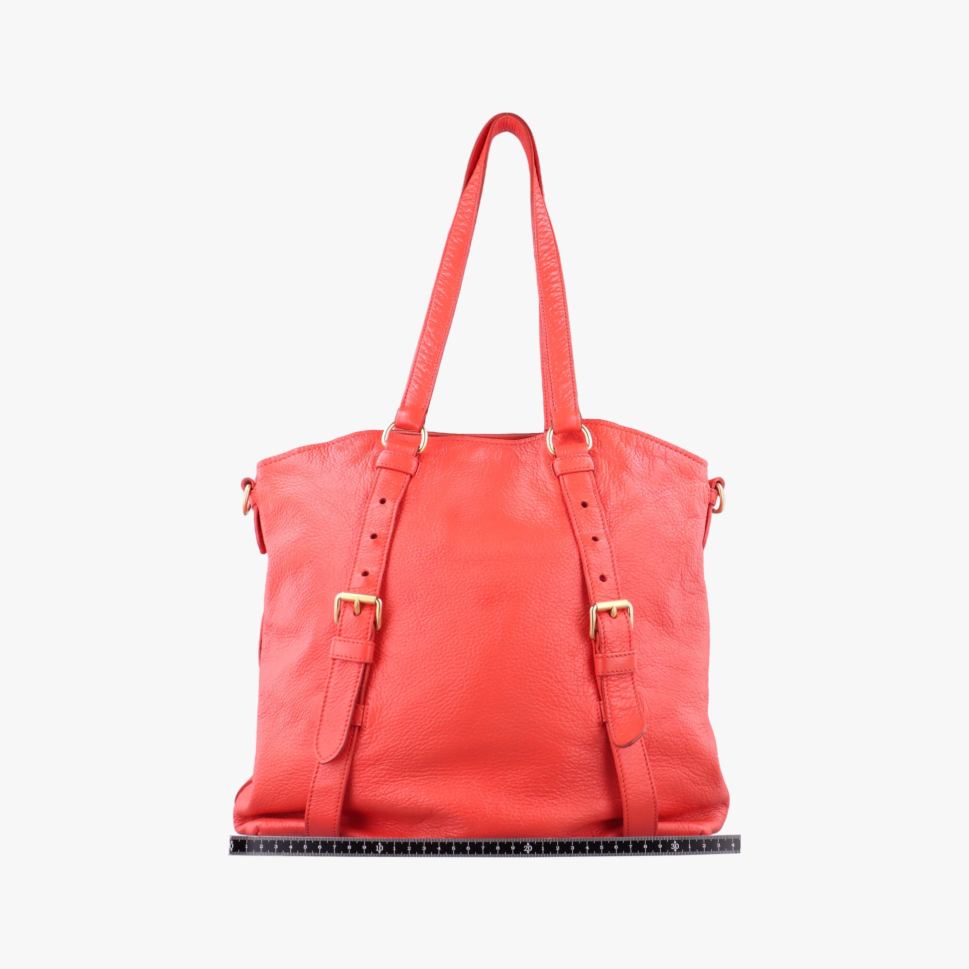 Turquoise New Look Panier Red Leather 117ターコイズ ニュールック パニエ レッド レザー 117