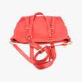 Turquoise New Look Panier Red Leather 117ターコイズ ニュールック パニエ レッド レザー 117