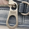 Secondhand Bottega Veneta Intrecciato Navy lambskin  handbag | stylenewstar