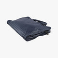 Secondhand Bottega Veneta Intrecciato Navy lambskin  handbag | stylenewstar