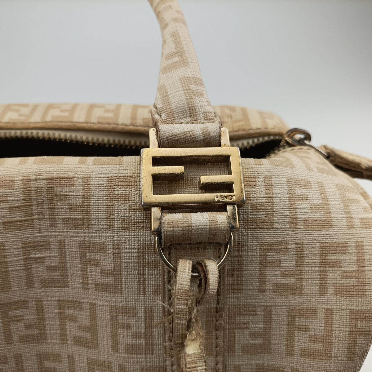 Zucchino boston Beige PVC coated canvas 8BE068 8BE068/YG1 118/2305ズッキーノ ボストン ベージュ PVCコーティングキャンバス 8BE068 8BE068/YG1 118/2305