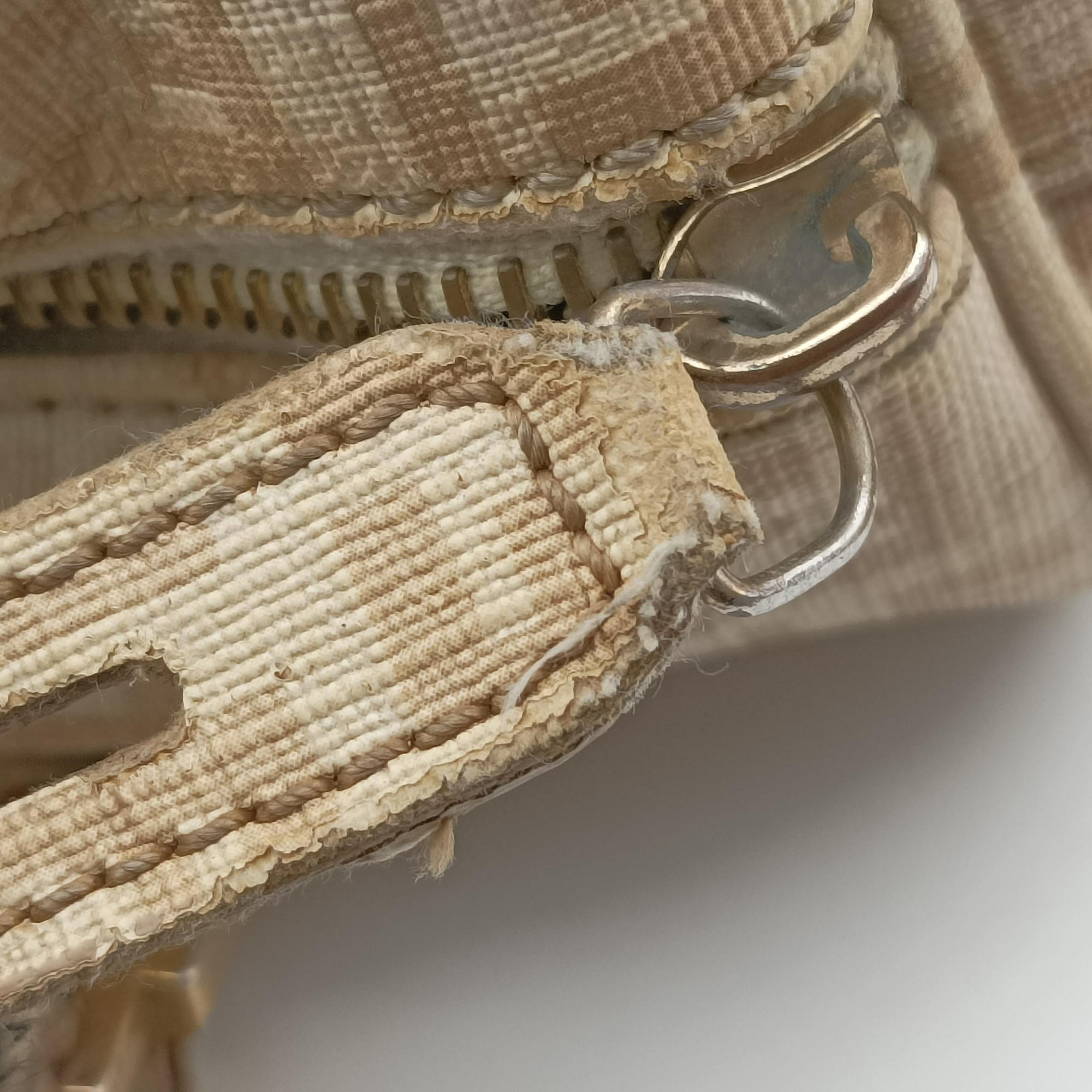 Zucchino boston Beige PVC coated canvas 8BE068 8BE068/YG1 118/2305ズッキーノ ボストン ベージュ PVCコーティングキャンバス 8BE068 8BE068/YG1 118/2305