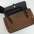 Lion Damier Sauvage Brown × Ebene × Checkerboard Pony Hair × Calf Leather M92131 CE1013ライオン ダミエソバージュ ブラウン × エベヌ ハラコ × レザー M92131 CE1013