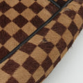 Lion Damier Sauvage Brown × Ebene × Checkerboard Pony Hair × Calf Leather M92131 CE1013ライオン ダミエソバージュ ブラウン × エベヌ ハラコ × レザー M92131 CE1013