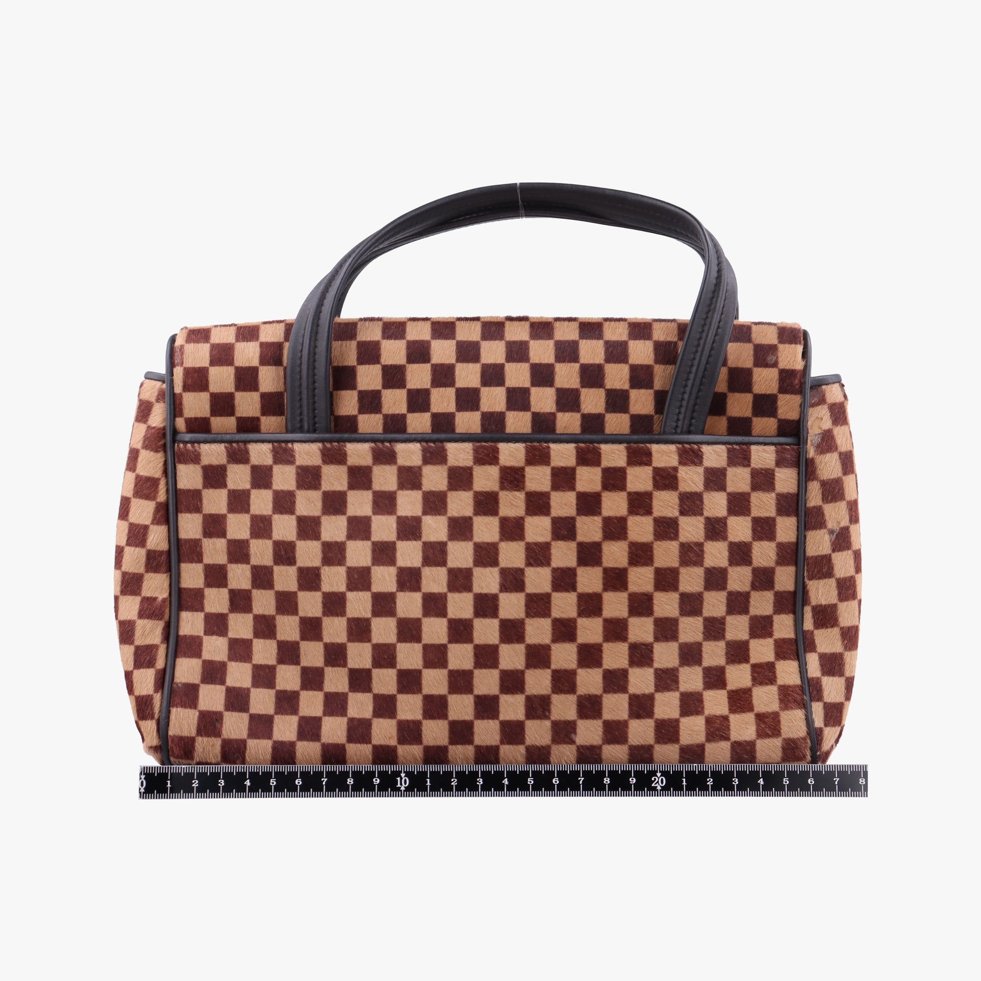 Lion Damier Sauvage Brown × Ebene × Checkerboard Pony Hair × Calf Leather M92131 CE1013ライオン ダミエソバージュ ブラウン × エベヌ ハラコ × レザー M92131 CE1013