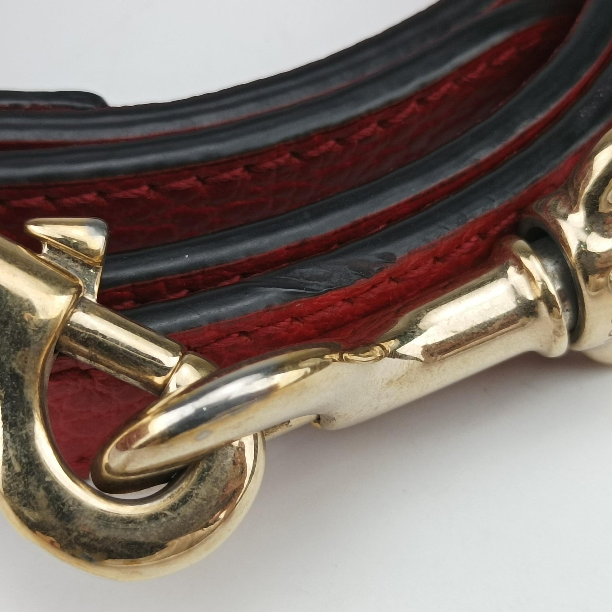 interlocking G Charmy Red Leather 449659 H022927099インターロッキングG チャーム アウトレット レッド レザー 449659 H022927099