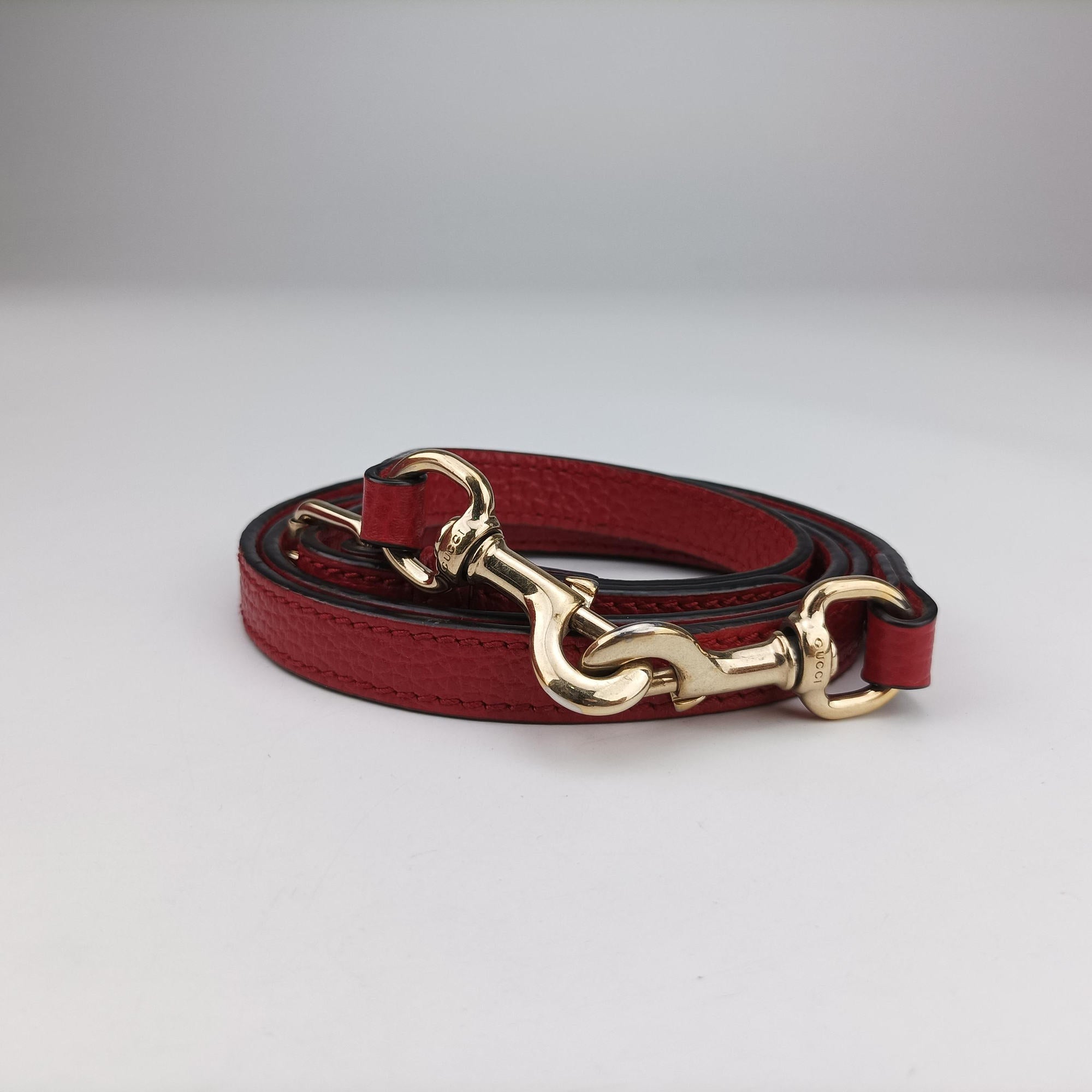 interlocking G Charmy Red Leather 449659 H022927099インターロッキングG チャーム アウトレット レッド レザー 449659 H022927099