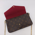 Pochette Felicie Brown Monogram Canvas M61276 FH3220 IC Chipポシェット フェリシー モノグラム/ブラウン モノグラムキャンバス M61276 FH3220 ICチップ