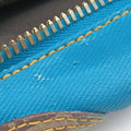 Zucca Zucchino Mixed Brown×Blue PVC coated canvas 8BL096 2321-8BL096.WD5-088ズッカ ズッキーノ ミックス ブラウン×ブルー PVCコーティングキャンバス 8BL096 2321-8BL096.WD5-088