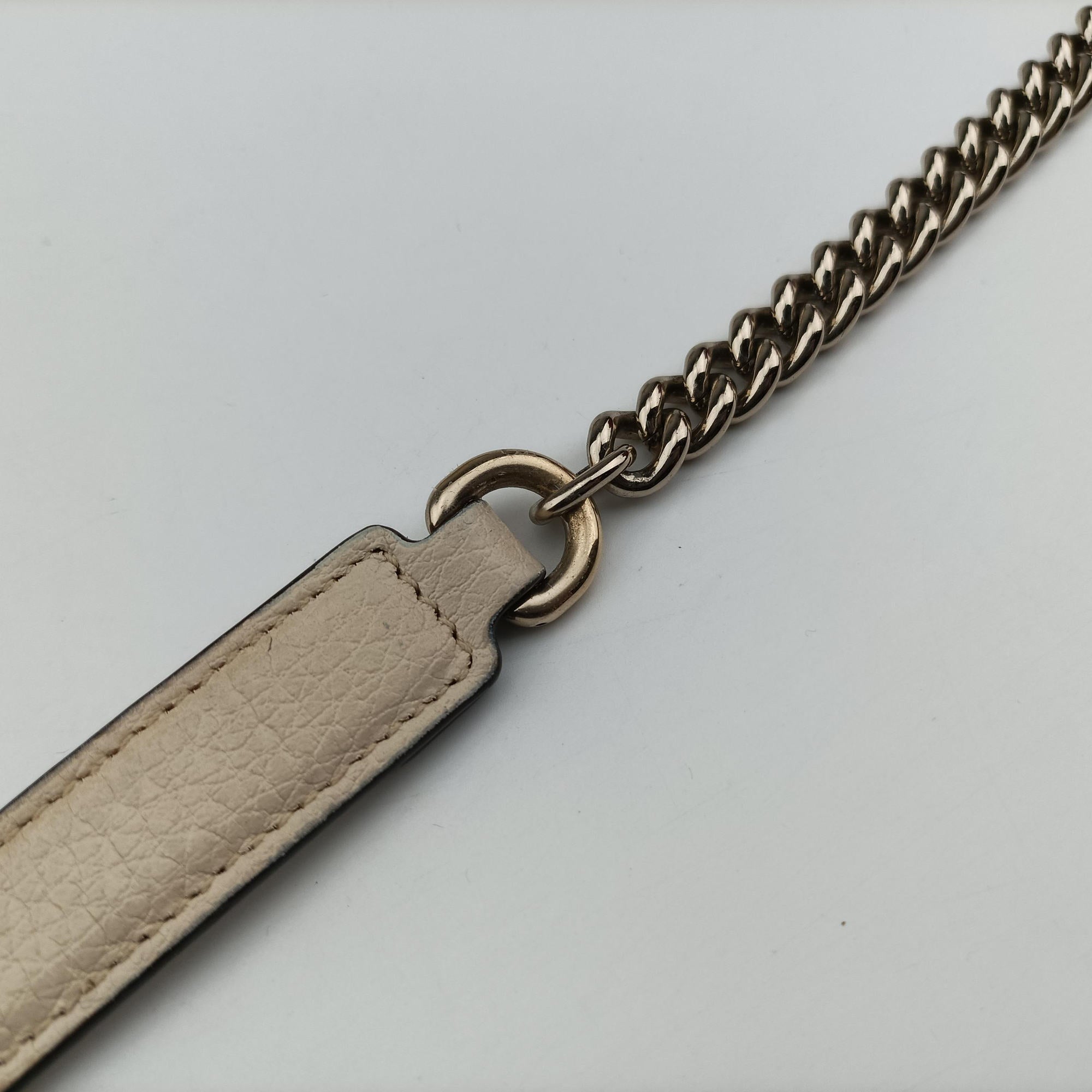 Interlocking G White Leather 607720 F034521322インターロッキングG ホワイト レザー 607720 F034521322
