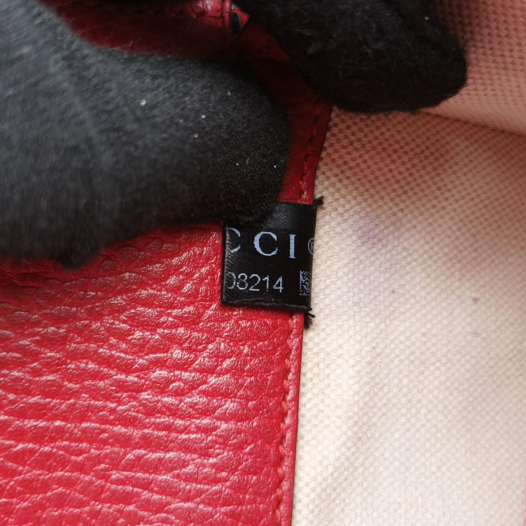 Dionysus Red Leather 499623 Lot number unknownデュオニソス レッド レザー 499623 製番不明