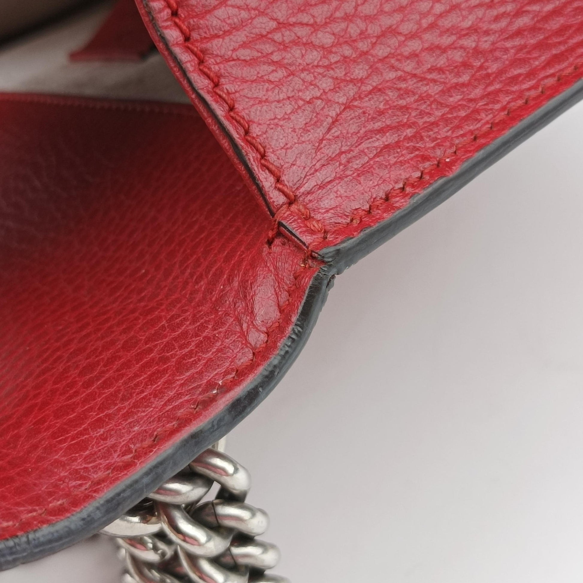 Dionysus Red Leather 499623 Lot number unknownデュオニソス レッド レザー 499623 製番不明