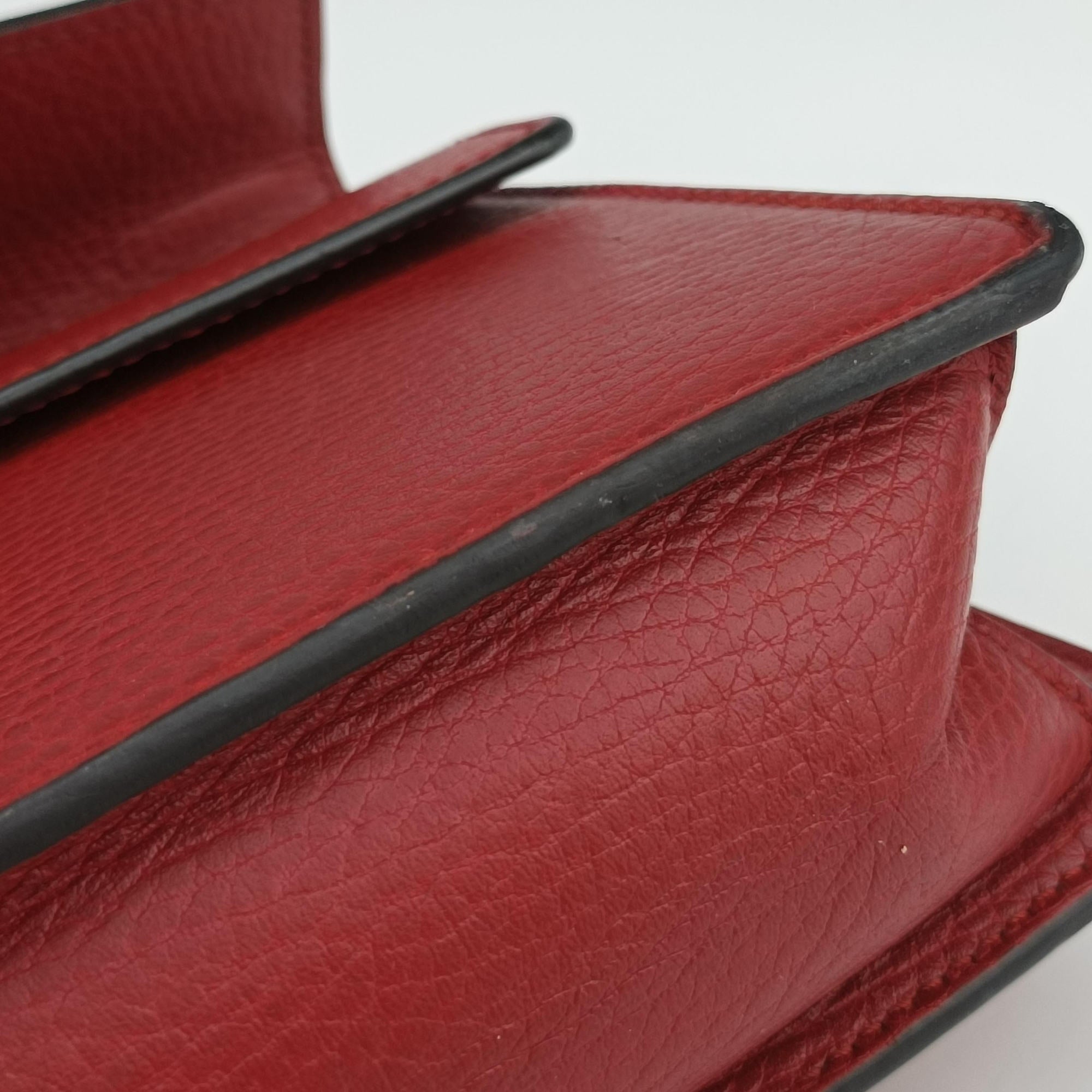 Dionysus Red Leather 499623 Lot number unknownデュオニソス レッド レザー 499623 製番不明