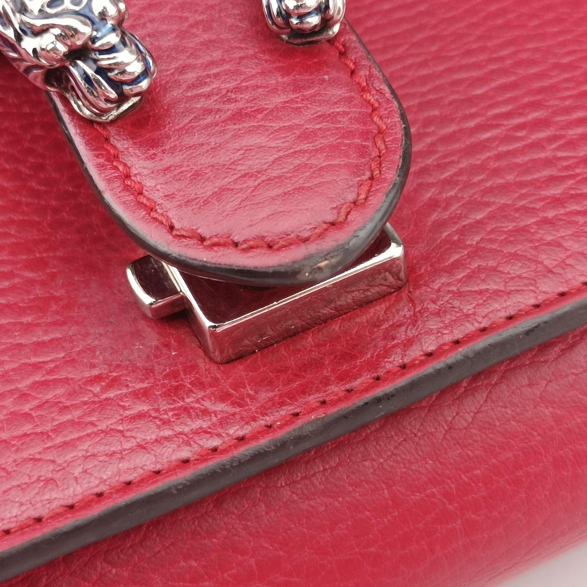 Dionysus Red Leather 499623 Lot number unknownデュオニソス レッド レザー 499623 製番不明