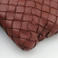 Intrecciato Red lambskin B01402325Dイントレチャート レッド ラムスキン B01402325D