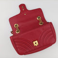 GG Marmont Red Leather 446744 C027769351GGマーモント レッド レザー 446744 C027769351