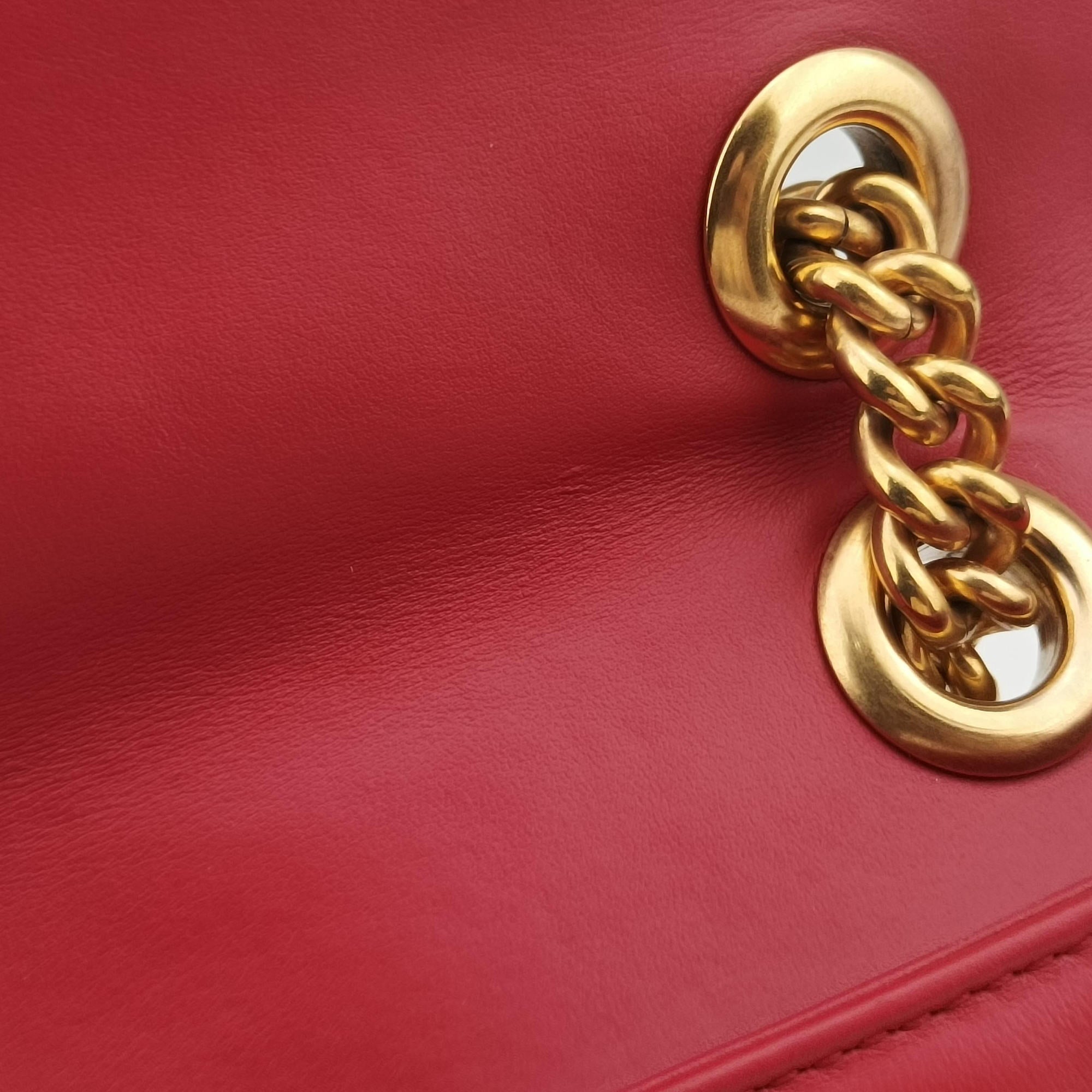 GG Marmont Red Leather 446744 C027769351GGマーモント レッド レザー 446744 C027769351