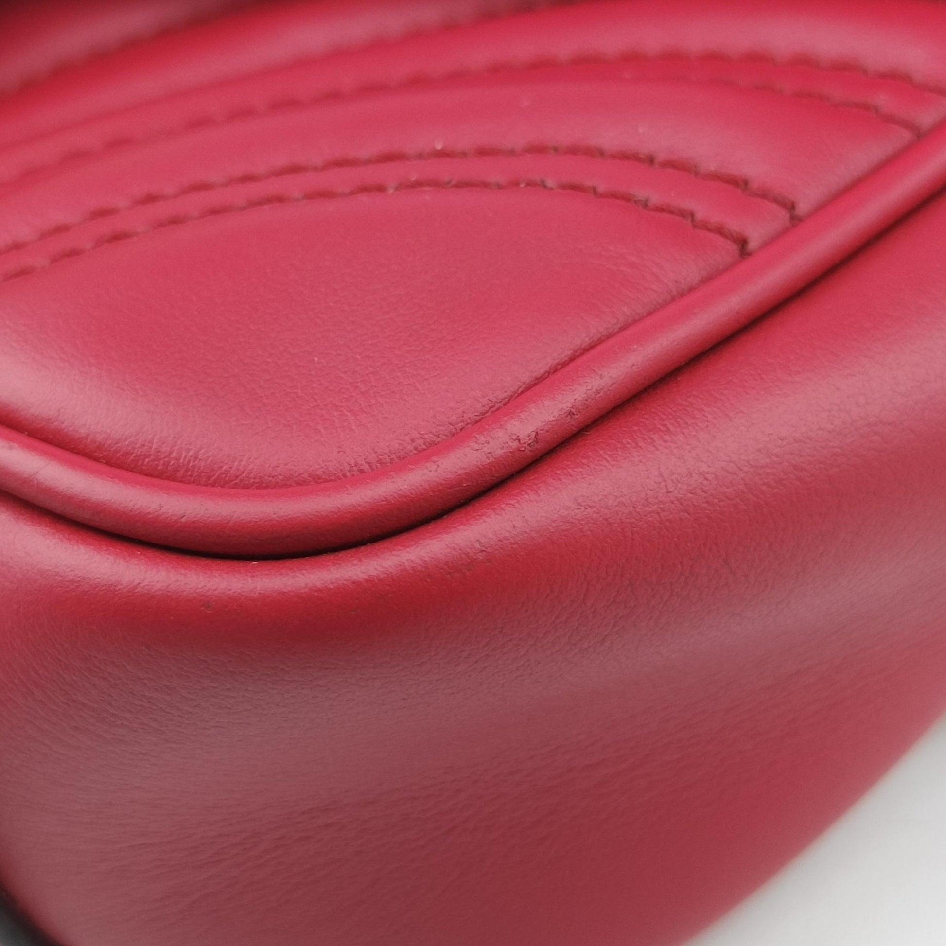 GG Marmont Red Leather 446744 C027769351GGマーモント レッド レザー 446744 C027769351