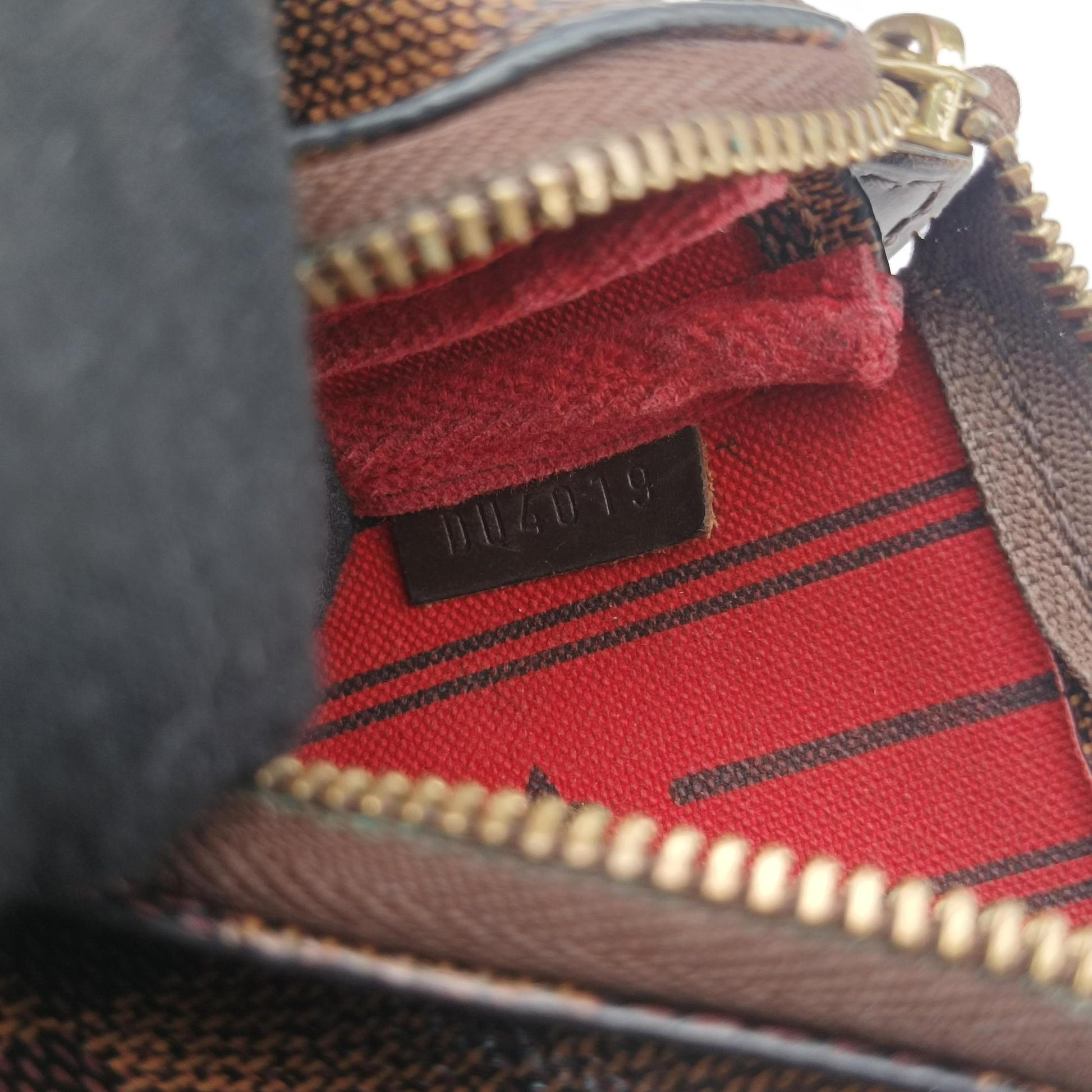 T&B Mini Pochette Accessoires EBENE×multi Damier Canvas N58011 DU4019ミニ ポシェット アクセソワールT&B エベヌ×マルチ ダミエキャンバス N58011 DU4019