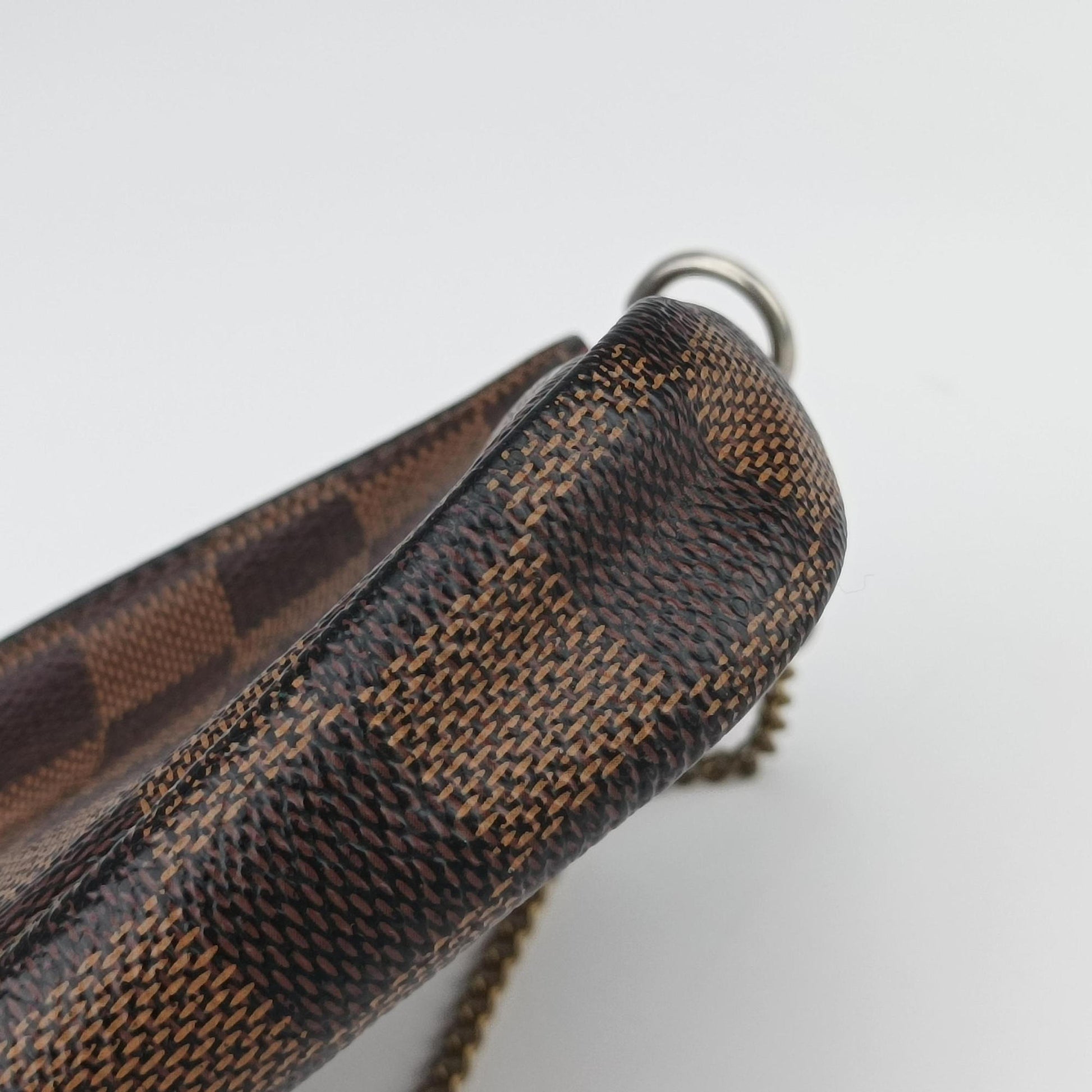 T&B Mini Pochette Accessoires EBENE×multi Damier Canvas N58011 DU4019ミニ ポシェット アクセソワールT&B エベヌ×マルチ ダミエキャンバス N58011 DU4019