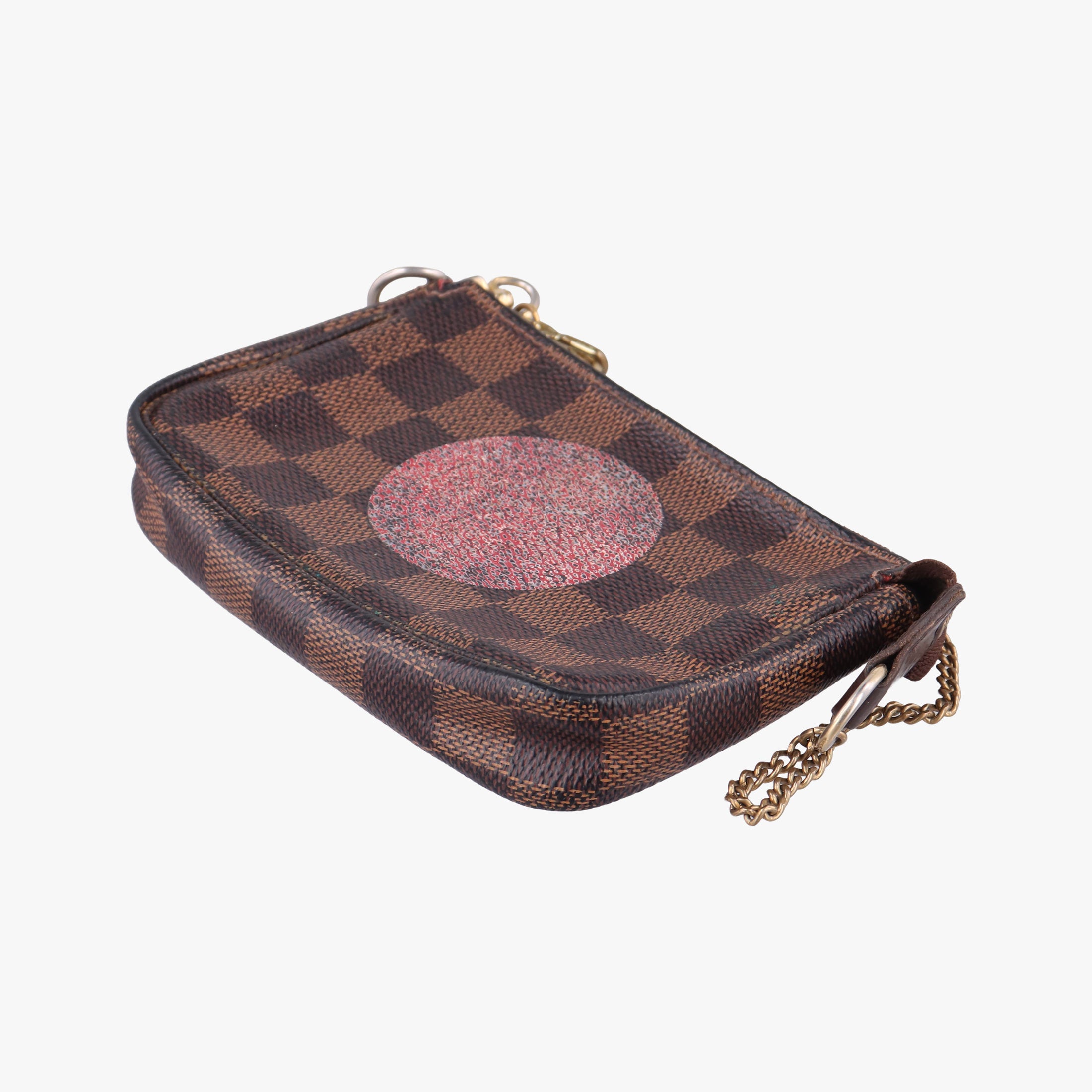 T&B Mini Pochette Accessoires EBENE×multi Damier Canvas N58011 DU4019ミニ ポシェット アクセソワールT&B エベヌ×マルチ ダミエキャンバス N58011 DU4019