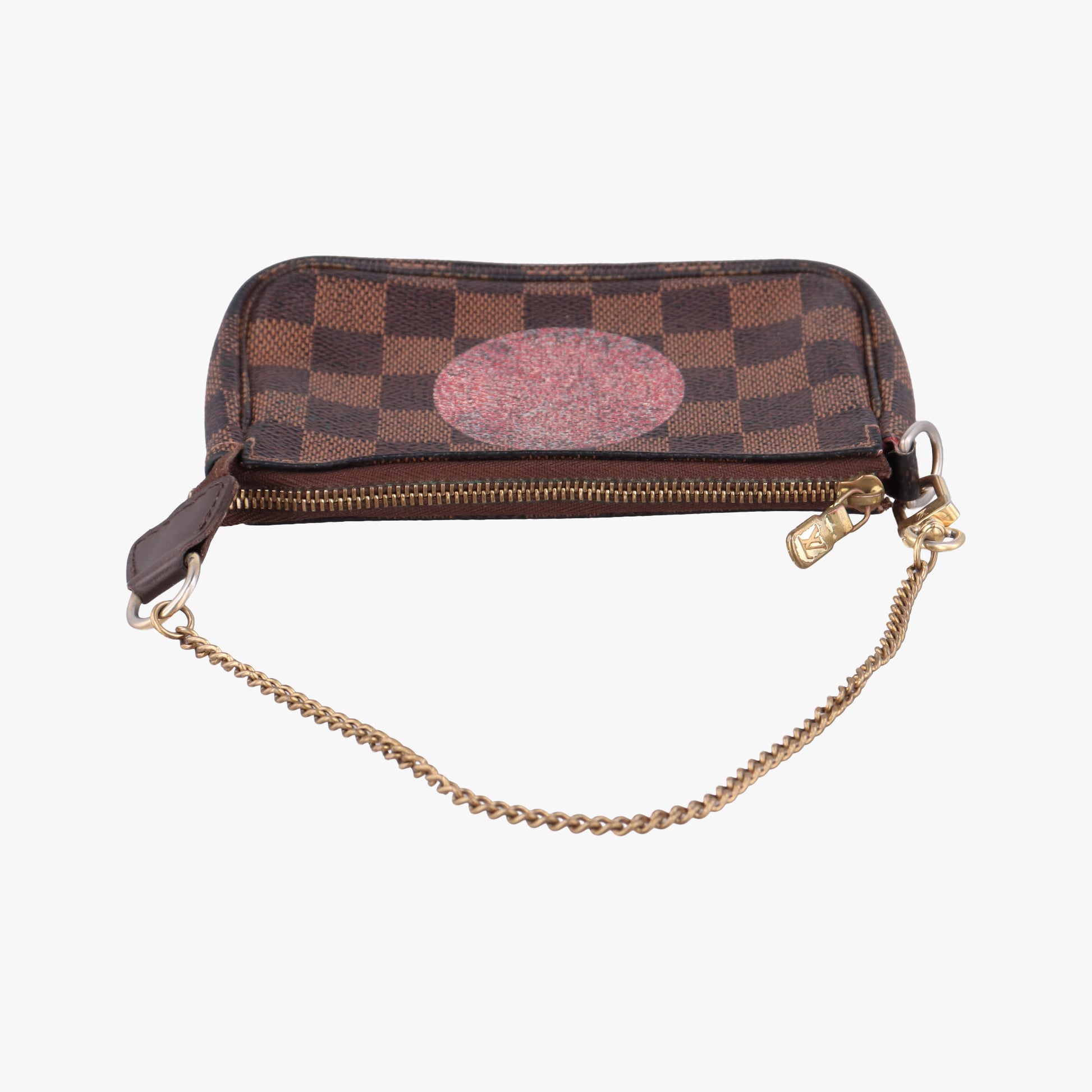 T&B Mini Pochette Accessoires EBENE×multi Damier Canvas N58011 DU4019ミニ ポシェット アクセソワールT&B エベヌ×マルチ ダミエキャンバス N58011 DU4019