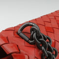 Intrecciato Olimpia Red lambskin B07176403Fイントレチャート オリンピア レッド ラムスキン B07176403F