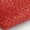 Intrecciato Olimpia Red lambskin B07176403Fイントレチャート オリンピア レッド ラムスキン B07176403F