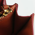 Envelope Red x Orange Saffiano Leather 178エンベロープ レッド x オレンジ サフィアーノレザー 178