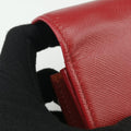 Envelope Red x Orange Saffiano Leather 178エンベロープ レッド x オレンジ サフィアーノレザー 178