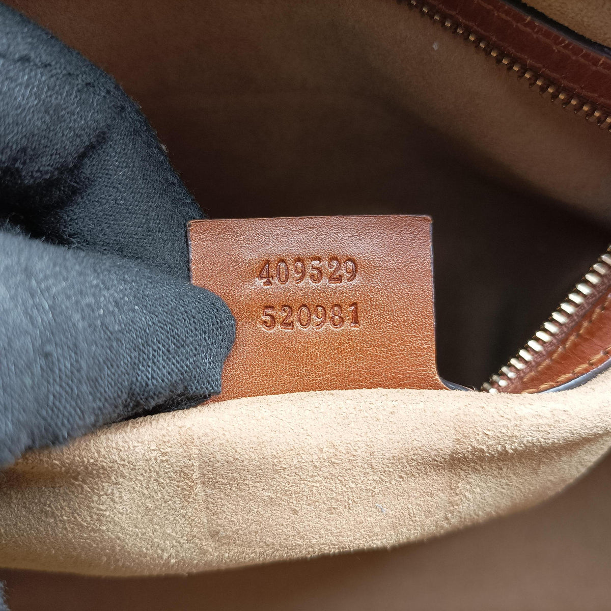GG SUPREME beige×brown PVC coated canvas×Leather 409529 G019160675GGスプリーム ベージュ×ブラウン PVCコーティングキャンバス×レザー 409529 G019160675
