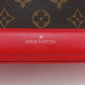 Pre-owned Louis Vuitton Dora PM brown×COQUELICOT Monogram canvas×calf leather M40274 handbag | stylenewstar