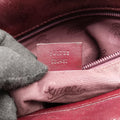GG Plus Messenger Burgundy PVC coated canvas 201732 C7030608GGプラス メッセンジャー ワインレッド PVCコーティングキャンバス 201732 C7030608